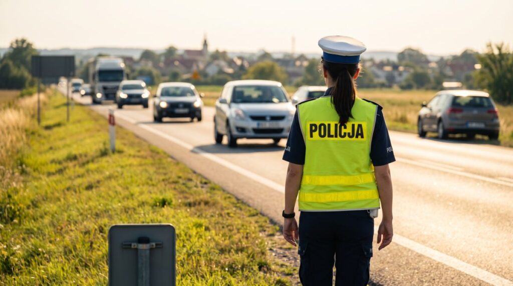 Uciekał przed kontrolą na własną posesję. Policja odkryła, co miał na sumieniu